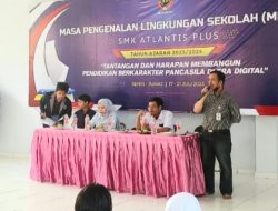 MPLS SMK ATLANTIS PLUS DEPOK TAHUN AJARAN 2023/24 MENGANGKAT TEMA KEBANGSAAN DAN DIGITAL