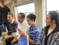 Jokowi Ajak 20 Artis Jajal LRT Jabodebek Rute Bekasi-Dukuh Atas, Ada Ari Lasso hingga Cak Lontong