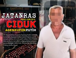 Agen Judi Kupon Putih Online di Kubu Raya Ditangkap