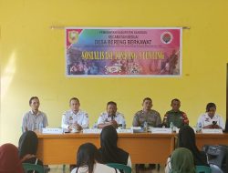 Upaya Cegah Stunting,Plh Danramil 1204 – 03 / Beduai Hadiri Sosialisasi Stunting 