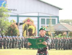 Peringati Hari Sumpah Pemuda 2023, Kodam XII/Tpr Laksanakan Upacara Bendera