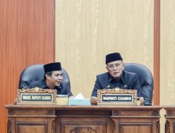 Bupati Ciamis Herdiat Sunarya Hadiri Rapat Paripurna DPRD, Bahas Perubahan APBD Tahun 2023