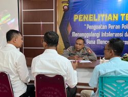 Tim Puslitbang Polri Lakukan Penelitian Terkait Upaya Polri Dalam Penanggulangan Radikalisme Dipolresta Pontianak