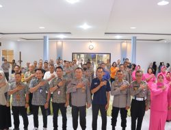 Satgas Banops Mantap Brata Polres Sintang gandeng BPJS Cek Kesehatan Personil