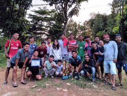 Lagi dan lagi iron FC kembali berhasil meraih tropi di turnamen foerfeo bens sport