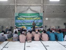 Komandan Kodim 1204/Sanggau Berikan Motivasi Kepada Santri Pondok Pesantren AL FATIH 