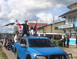 Brimob Kalbar Jamin Pelaksanaan Aksi Damai Di Melawi Berjalan Aman Dan Lancar