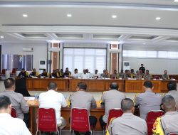 Polda Kalbar Gelar Anev Operasi Mantap Brata Kapuas 2023-2024