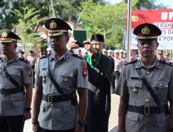 Dua Pejabat Dipolresta Pontianak Diserah Terimakan