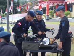 Tugas Dilapangan Yang Semakin Komplek Personel Brimob Kalbar Terusmenerus Latihan