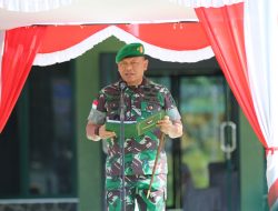 Danrem 121/Abw Buka Peleton Beranting Yudha Wastu Pramuka Jaya TA 2023