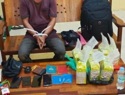 Ringkus Pria Asal Sanggau Yang Bawa 7 Kilogram Sabu, 1 Personel Ditresnarkoba Polda Kalbar Yang Bertugas Terluka