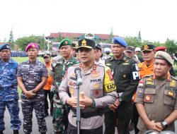 TNI, Polri dan Stakeholder Lainnya Gelar Pasukan Operasi Lilin Kapuas 2023 dan Operasi Aman Cemara Kapuas 2023