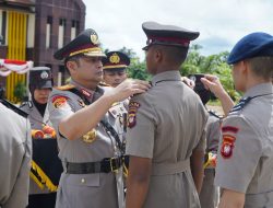 Kapolda Kalbar Lantik 362 Siswa Diktukba Polri