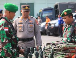 Waspada Bencana , Kodim 1204/Sanggau Gelar Apel Gabungan Kesiapsiagaan Penanggulangan Bencana alam banjir dan tanah longsor tahun 2023/2024.