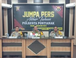 Pada Press Release Ahkir Tahun 2023 Polresta Pontianak Berhasil Ungkap Beberapa Kasus yang Menonjol