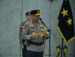 Kapolda Kalbar Pimpin Upacara Kenaikan Pangkat Personel dan ASN Polda Kalbar