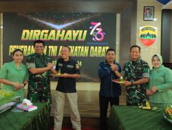 Syukuran HUT Ke-73 Penerangan TNI AD: Kapendam I/BB Ajak Insan Penerangan Optimalkan Sinergitas dengan Media 