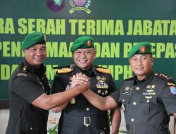 DANREM 121/ABW PIMPIN SERAH TERIMA JABATAN DANDIM 1201/MPH JAJARAN KOREM 121/ABW