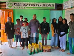 Hari Pertama Puasa Ramadhan 1445 H, HMI Cabang Singkawang Salurkan Bantuan ke Panti Asuhan