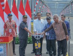 Polresta Pontianak Amankan Kegiatan Presiden Jokowi Resmikan Duplikasi Jembatan Kapuas 1 Dipontianak