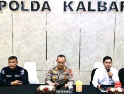 Polda Kalbar Laksanakan Jumpa Pers Terkait Penanganan Tindak Pidana Pemilu tahun 2023-2024