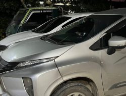 Pelaku Penggelapan Mobil Mitsubishi Xpander Bengong Saat di Ciduk Polisi 