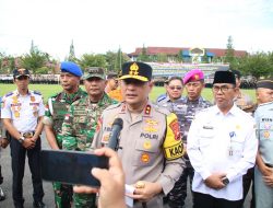 Sebagai Tanda Operasi Kepolisian Terpusat Ketupat 2024 Akan Dimulai, Polda Kalbar Adakan Apel Gelar Pasukan