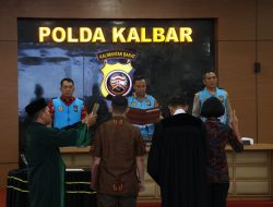 Pengambilan Sumpah dan Pakta Integritas Awali Proses Seleksi Penerimaan Terpadu Polri T.A 2024