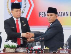 DPRD Humbahas Sampaikan Rekomendasi Atas LKPj Bupati Humbahas 2023