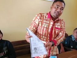 Perwakilan warga Desa Laman Raya, Kecamatan Sungai Tebelian Beserta Tokoh Masyarakat dan BPD Desa Laman Raya, Kembali mendatangi Polres Sintang