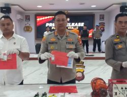 2 Pelaku Jual Emas Palsu Ditangkap, Kapolres Sintang : Uangnya Untuk Main Judi Online