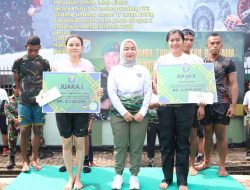 Keseruan Lomba Tangkap Ikan Bersama Pangdam XII/Tpr, Meriahkan Peringatan Hari Ulang Tahun Satuan