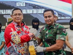 Sinergi dan Galang Rakyat Tapal Batas, Kodam XII/Tpr Gagalkan Penyelundupan 6,3 Kilogram Sabu