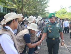 Berangkatkan Ekspedisi Batas Negeri Pemuda Muhammadiyah Kalbar, Ini Pesan Pangdam Tanjungpura