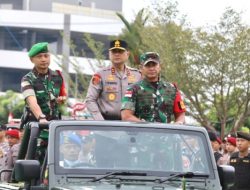 Pimpin Apel Gelar Pasukan PAM VVIP, Pangdam XII/Tpr Tegaskan Akan Totalitas Amankan Kunjungan Kerja Presiden