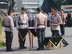 Kapolda Metro Jaya Irjen Pol Karyoto Pimpin Sertijab Dirsamapta, Kabid TIK dan Kapolres Jakut