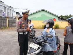 Sinergi UPT PPD Samsat dan Jasa Raharja, Polres Sintang Gelar Operasi Zebra Kapuas 2024