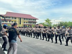 Polwan POH Polda Kalbar Asah Keterampilan Bela Diri Jelang Pilkada 2024